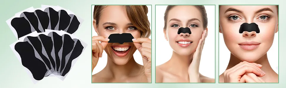 Nose Strips Pore Strips for Blackheads Blackhead Strips Deep Cleansing Nose Pore Strips for Men Blackheads Removal Nose Blackhead Remover Strips - B09MW44X6M