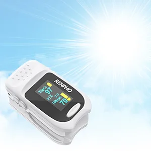 RENPHO Pulse Oximeter With OLED display and one-button operation finger pulse oximeter for measuring oxygen saturation SpO2 PI and pulse-WH (A-WH-1) WHITE - product information 7