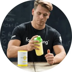 foodspring Energy Aminos Apple - Clean Pre-Workout Booster Plant-Based BCAAs high-dose Caffeine Vitamins C B3 B12-400g - product information 8