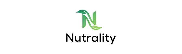 Nutrality Micro Encapsulated Cultures Complex Advanced Delivery Probiotics Supplement Gut Health 500ml - High Strength Lemon Digestive Enzyme Liquid Lactobacillus Acidophilus & Bifidobacterium - Nutrality Logo - Food Supplements