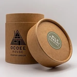 Summer Holiday - Organic & Vegan Luxury Scented Candles. Hand Poured in Loch Lomond Scotland (+7 Scent Options) - Tube