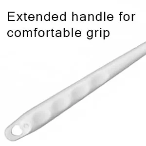 Baby Bottle Brush Long Handle Soft Silicone Teat Brush for Cleaning Bottles Cups All Containers(White) - product information 6
