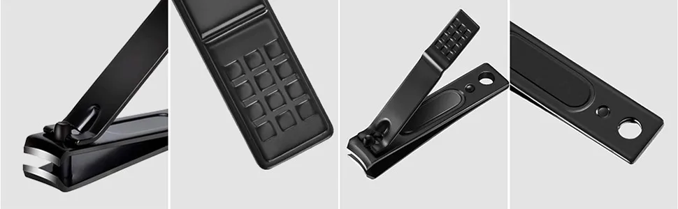 Nail Clippers for Thick Nails Thick Fingernail Toenail(Black) - product information 3