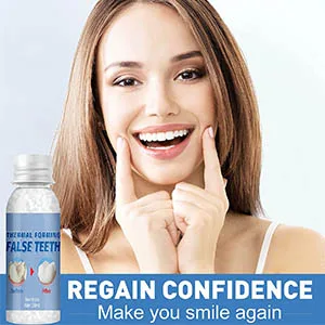 Temporary Tooth Filling Tooth Repair Moldable Fake Teeth Repair Beads for Temporary Fixing Filling Missing Broken Tooth Dental - product information 4