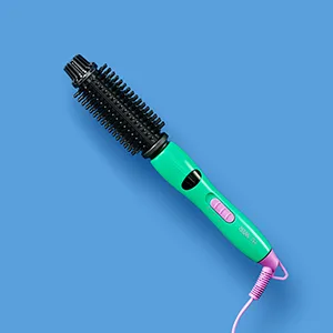 Flower Beauty Ionic Volumising Styler - Versatile Ceramic Styling Iron - Straightens Curls Adds Volume & Shine to Hair - Includes 2 Heat Settings - Flower Ionic Volumizing Styler
