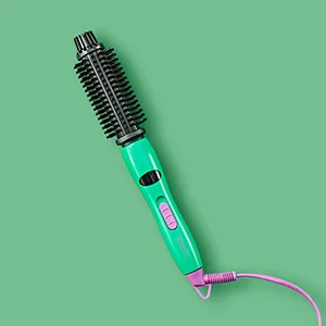 Flower Beauty Ionic Volumising Styler - Versatile Ceramic Styling Iron - Straightens Curls Adds Volume & Shine to Hair - Includes 2 Heat Settings - Flower Ionic Volumizing Styler