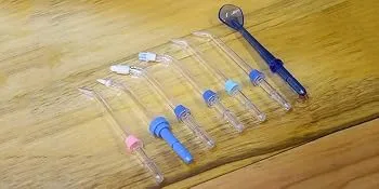Jerilla 7pcs Oral Irrigator Nozzle Set Replacement Jet Tips Compatible with Water Flosser WP-100 WP-250 WP-450 WP-560 WP-660 WP-811 WP-900 WP-940 - product information 4