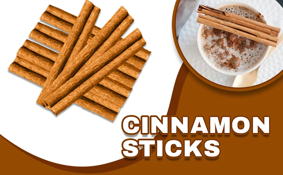 ZYBUX - CINNAMON STICKS - PREMIUM QUALITY - QUILLS - 100g - Cinnamon Stick