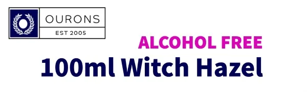 Alcohol Free Witch Hazel 100ml - Alcohol Free Witch Hazel