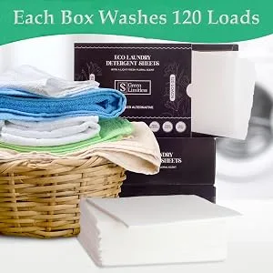 Green Limitless Eco Laundry Detergent 120 Sheets (Loads) with A Light Fresh Floral Scent - product information 5