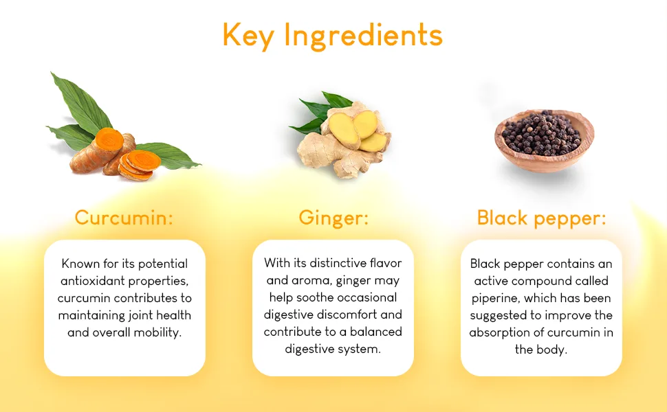 Nutranexus Turmeric Curcumin Ginger & Black Pepper 30 Tablets - antioxidant curcumin digestive system absorption