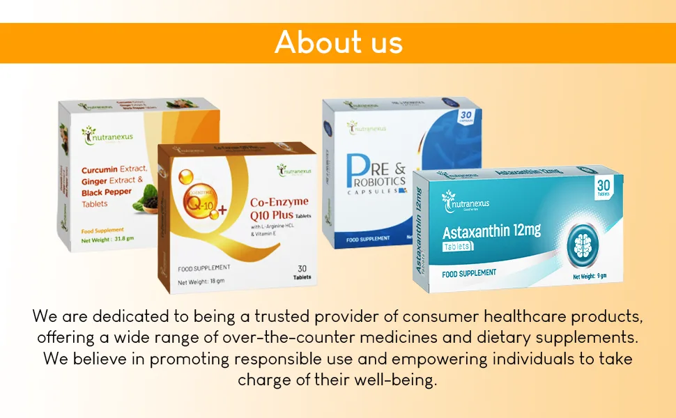 Nutranexus Turmeric Curcumin Ginger & Black Pepper 30 Tablets - consumer healthcare products