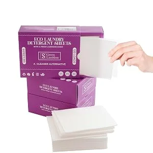 Green Limitless Eco Laundry Detergent 120 Sheets (Loads) with A Lavender Scent - Concentrated