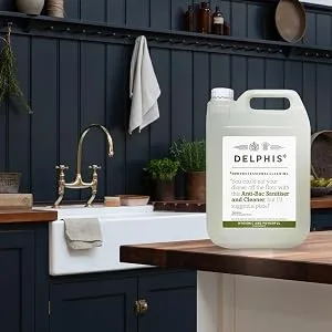 Delphis Eco Multi Use Non Scratch Cream Cleaner 500ml | Eco Friendly | Kitchen & Bathroom Cream Cleaner 500 ml (Pack of 1) - Anti Bac Sanitiser 5 Litre