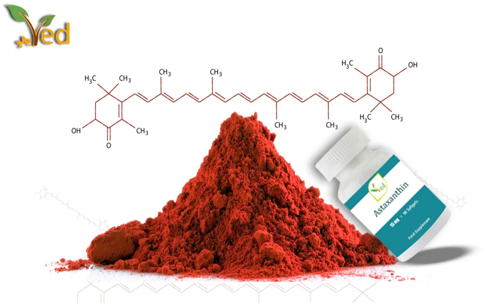 Ved Astaxanthin Capsules | Support Healthy Immune System | Support Joint and Tendon Health | 15mg 90 Capsules Free Radical Eliminating Antioxidant - product information 5