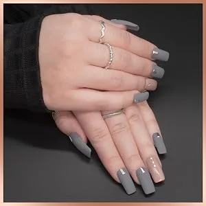 By Vixi Professional Sharp False Nail Cutters Use with Acrylic False Nails Artificial Nails Natural Nails and Tips. Salon & Home use (Black) - By Vixi Nail Glue for Nail Art