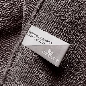 Glasses & Lens Cleaning Fluid Refill - (750ml) - ecopure extra large super soft best value glasses and lens cleaning cloth towel