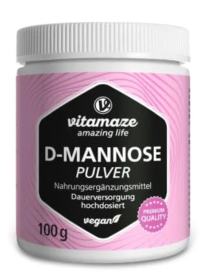 D Mannose Powder 2000 mg High Strength & Vegan - Cranberry Substitute Urinary Supplement- Natural and Without Unnecessary Additives Made in Germany - d-mannose cystis