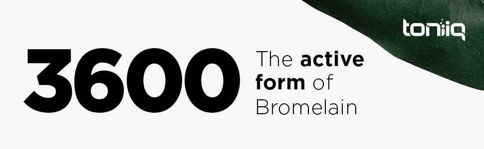 Ultra High Strength Non-GMO Bromelain Capsules - 3600 GDU/Gram - Highly Concentrated and Bioavailable - 500mg Formula - 120 Veggie Capsules - Bromelain