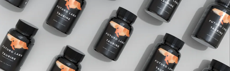 Taurine Supplement - 1000mg Tablets High Strength - 90 Day Supply - Made in The UK by Futuro Labs - Taurine