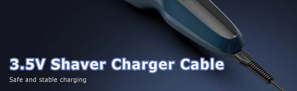 Replacement Charger for Wahl Shaver Ancable Charging Cable Compatible with Wahl Colour Pro Cordless Clipper 1 - 3.5V wahl charger