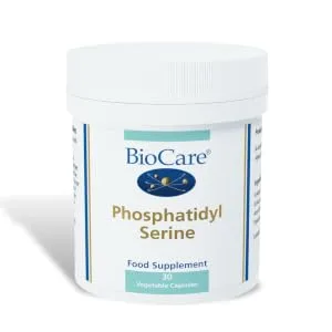 BioCare Phosphatidyl Serine | Suitable for Vegetarians & Vegans - 30 Capsules - Phosphatidyl Serine