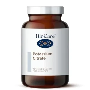 BioCare Potassium Citrate - 90 Capsules - potassium citrate
