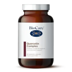 BioCare Quercetin Complex | with Quercetin Bromelain Vitamin C & Nettle Leaf Extract - 90 Capsules - Quercetin Complex