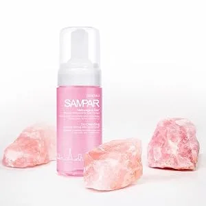 Sampar Essential Dry CleanSing - No-rinse Foaming Make-Up Remover Face Eyes and Lips - All Skin types 100ml - Dry CleanSing