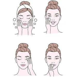 Sampar Essential Dry CleanSing - No-rinse Foaming Make-Up Remover Face Eyes and Lips - All Skin types 100ml - Sampar Dry Cleansing