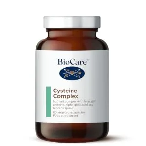 BioCare Cysteine Complex | Nutrient Complex with N-Acetyl Cysteine Alpha Lipoic Acid and Broccoli Sprout - 60 Capsules - Cysteine Complex