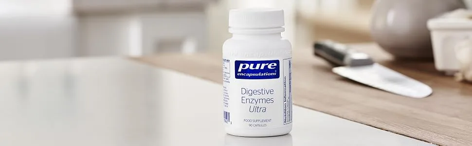 Pure Encapsulations - Digestive Enzymes Ultra - Broad Spectrum Vegetarian Digestive Enzymes - 90 Capsules 90 Count (Pack of 1) - Image1