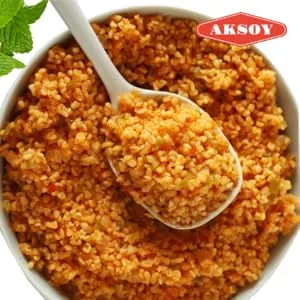 Aksoy Cracked Wheat Coarse Bulgur 5KG 5.0 Kilograms - Aksoy Wheat bulgur