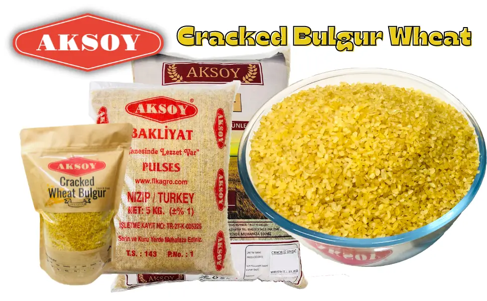 Aksoy Cracked Wheat Coarse Bulgur 5KG 5.0 Kilograms - Bulgur Wheat