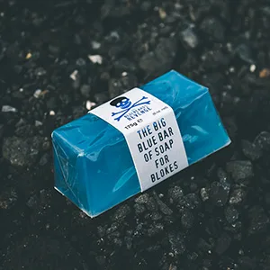 The Bluebeards Revenge Soap Stack Gift Set For Men For Hands and Body Includes Big Blue Cuban Gold And Classic Ice Soap Single - BBR Big Blue