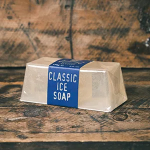 The Bluebeards Revenge Soap Stack Gift Set For Men For Hands and Body Includes Big Blue Cuban Gold And Classic Ice Soap Single - BBR Classic Ice