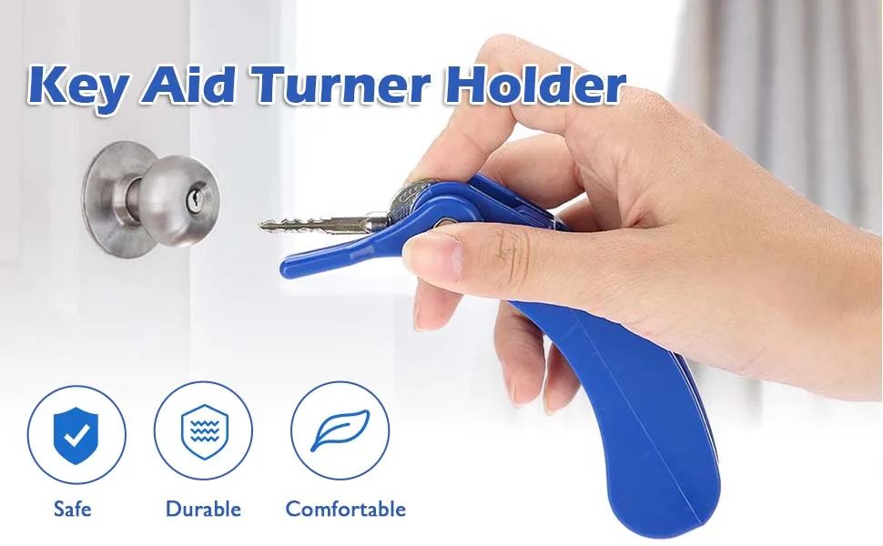 Petyoung Key Aid Turner Holder Door Opening Assistance With Grip For Arthritis Hands Elderly And Disable 1PC - product information 2
