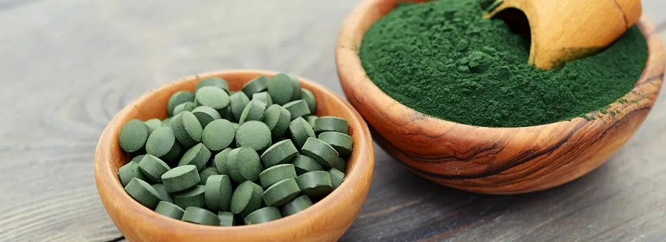 MicrOrganics Spirulina Pacifica -110 Tablets - 500mg - Spirulina powder and tablets