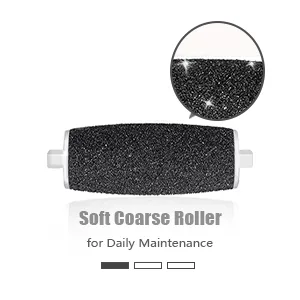 Canvalite 9Pcs Pedi Replacement Rollers 3 Coarse Levels Includes Extra Rough Hard Medium Hard and Gentle Hard Skin Remover for Hard Skin Remover Mixed Coarse - foot file replacement rollers