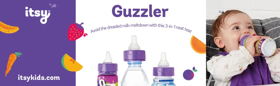 Itsy Guzzler Drinking Adapter - Sippy Spout - Itsy Guzzler