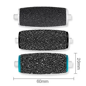 9Pcs Pedi Replacement Rollers Heads Refills 5 Extra Coarse and 4 Regular Coarse for Hard Skin Remover 5 Extra Coarse+4 Regular Coarse - product information 8