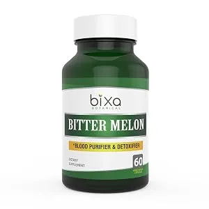Karela Extract Capsules (Bitter Melon/Momordica Charantia) 60 Veg Capsules 450 mg Pack of 1 - Bitter Melon Capsules