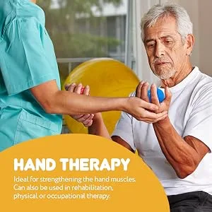 JFA Medical Therapy Exercise Putty 5 Strengths - Extra Soft Soft Medium Firm Extra Firm 57g Tubs - Hand therapy