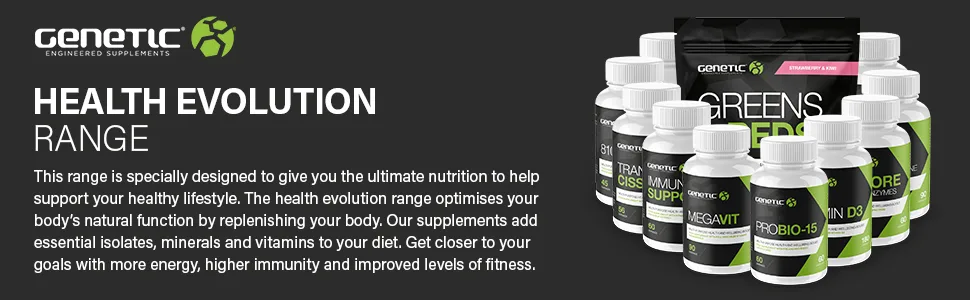 Genetic Supplements - Trans Cissus - Joint Care Supplements - Antioxidant Supplement - Sports Recovery - 112 Capsules - Health Supplements
