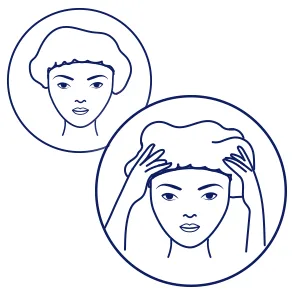 DYMACARE Antibacterial No Rinse Shampoo Cap | Rinse Free Shower Cap That Shampoos & Conditions | PH Balanced Waterless Hair Wash | 3 Caps - how to use dymacare shampoo cap, no rinse hair wash, rinse free shampoo cap, leave in hair wash