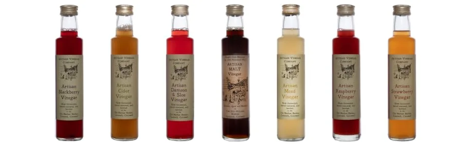 Artisan Raspberry Vinegar - 6x250ml Artisan Raspberry Vinegar 6 bottles - Artisan Vinegars