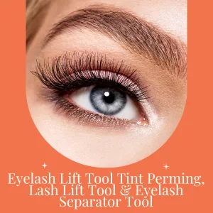 Lash Lift Tool Eyelash Separator Tool - Stainless Steel Lash Lift Comb Lash Lift Kit - Eyelash Lift Tool Tint Perming Eyelash Separator Tool Kit Eyebrow Extensions Accessories - Separation Eye lash Separator Tool Pro Lash Lift Tools and Tint Kit Professional Lifting