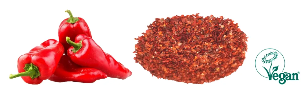 Aksoy Premium Quality Turkish Sweet Red Pepper Flakes 200GR || Flakes size 3-4mm - Red Pepper Flakes