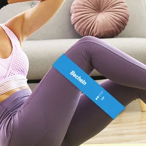 Resistance Band Exercise Loop Bands for Yoga Pilates Fitness and Working Out 5 PCS Set - 03-1 Full Body Workout