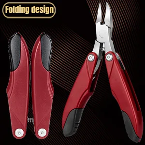 Nail Clippers for Thick Nails Heavy Duty Ingrown Thick Toenails Scissors with Nail File(4 Pcs Set) - product information 5